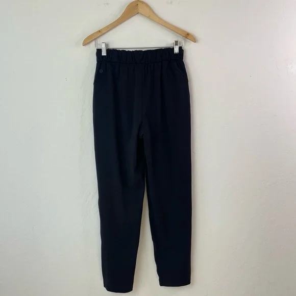 Lululemon Women’s Keep Moving Pant 7/8 High-Rise in Black Size 6 Style W5DCFS